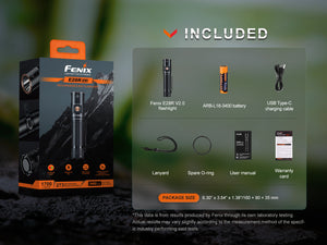 Fenix E28R V2 Rechargeable EDC Flashlight - TRAPSKI