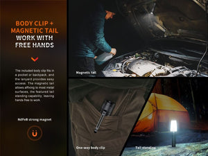 Fenix E35R High-Performance Rechargeable LED Flashlight - TRAPSKI