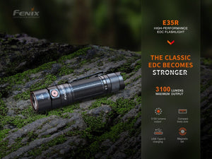 Fenix E35R High-Performance Rechargeable LED Flashlight - TRAPSKI