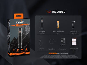 Fenix E35R High-Performance Rechargeable LED Flashlight - TRAPSKI