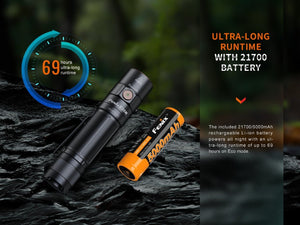 Fenix E35R High-Performance Rechargeable LED Flashlight - TRAPSKI