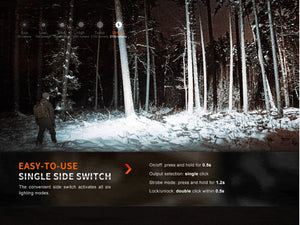 Fenix E35R High-Performance Rechargeable LED Flashlight - TRAPSKI