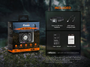 Fenix HL12R V2 Ultralight Outdoor Rechargeable Headlamp