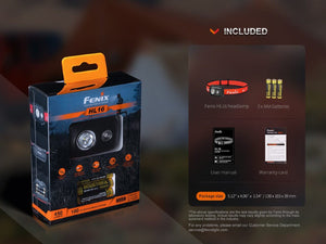 Fenix HL16 Lightweight Outdoor Hiking LED Headlamp - TRAPSKI