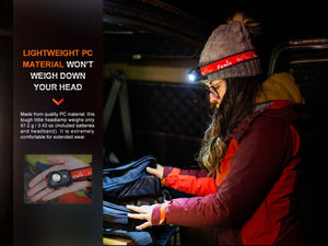 Fenix HL16 Lightweight Outdoor Hiking LED Headlamp - TRAPSKI