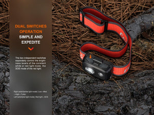 Fenix HL16 Lightweight Outdoor Hiking LED Headlamp - TRAPSKI