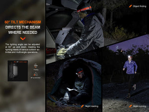 Fenix HL16 Lightweight Outdoor Hiking LED Headlamp - TRAPSKI