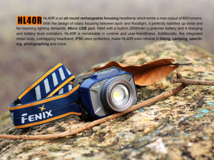 Fenix HL40R Focusable USB Rechargeable LED Headlamp - TRAPSKI