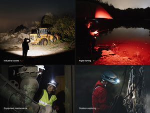 Fenix HL45R Rechargeable Focusing Gesture-Sensing Headlamp - TRAPSKI