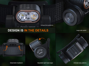 Fenix HM55R Lightweight Multi-LED Headlamp - TRAPSKI