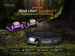 Fenix HM55R Lightweight Multi-LED Headlamp - TRAPSKI