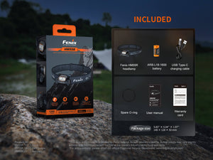 Fenix HM55R Lightweight Multi-LED Headlamp - TRAPSKI