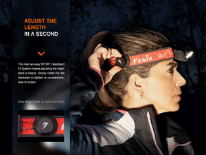 Fenix HM65R-T V2 Rechargeable Lightweight Trail Running Headlamp - TRAPSKI