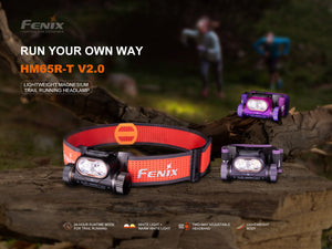 Fenix HM65R-T V2 Rechargeable Lightweight Trail Running Headlamp - TRAPSKI