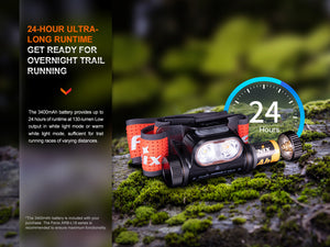 Fenix HM65R-T V2 Rechargeable Lightweight Trail Running Headlamp - TRAPSKI