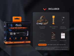 Fenix HM71R Rechargeable Industrial LED Headlamp - TRAPSKI