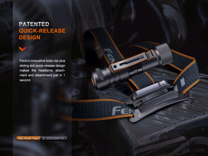Fenix HM71R Rechargeable Industrial LED Headlamp - TRAPSKI
