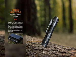 Fenix LD12R Dual Light Flashlight - 600 Lumens - TRAPSKI