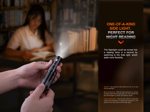 Fenix LD12R Dual Light Flashlight - 600 Lumens - TRAPSKI