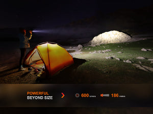 Fenix LD12R Dual Light Flashlight - 600 Lumens - TRAPSKI