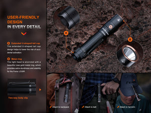 Fenix LD30R High-Performance Lightweight Flashlight - TRAPSKI