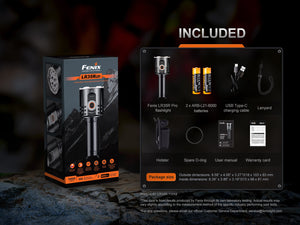 Fenix LR35R PRO Rechargeable Palm-Sized Searchlight - TRAPSKI