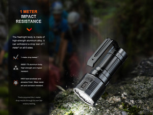 Fenix LR60R Rotary Switch Rechargeable Searchlight - 21000 Lumens - TRAPSKI