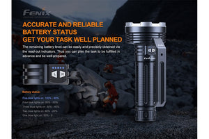 Fenix LR80R Rechargeable LED Searchlight - 18000 Lumens - TRAPSKI