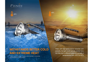 Fenix LR80R Rechargeable LED Searchlight - 18000 Lumens - TRAPSKI