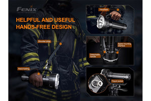 Fenix LR80R Rechargeable LED Searchlight - 18000 Lumens - TRAPSKI