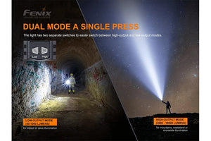 Fenix LR80R Rechargeable LED Searchlight - 18000 Lumens - TRAPSKI