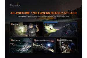 Fenix PD35 V3.0 Everyday Carry Flashlight - 1700 Lumens - TRAPSKI