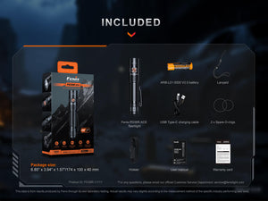Fenix PD36R ACE Customizable Multi-Mode Flashlight - TRAPSKI