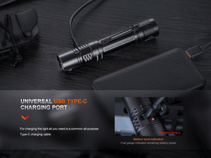 Fenix PD36R Pro 2800 Lumen Flashlight - TRAPSKI