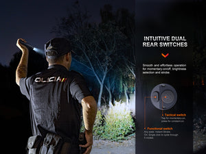 Fenix PD36R Pro 2800 Lumen Flashlight + FREE E03R V2 Keychain Light