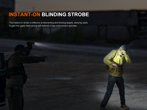 Fenix TK17 Dual Switch Tactical Flashlight