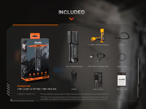 Fenix TK28R Multi-LED High-Performance Flashlight - 6500 Lumens - TRAPSKI