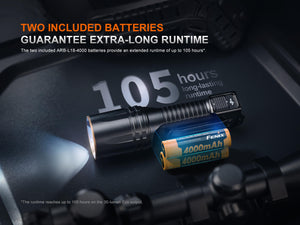 Fenix TK35R UV Light Rechargeable High-Performance Tactical Flashlight