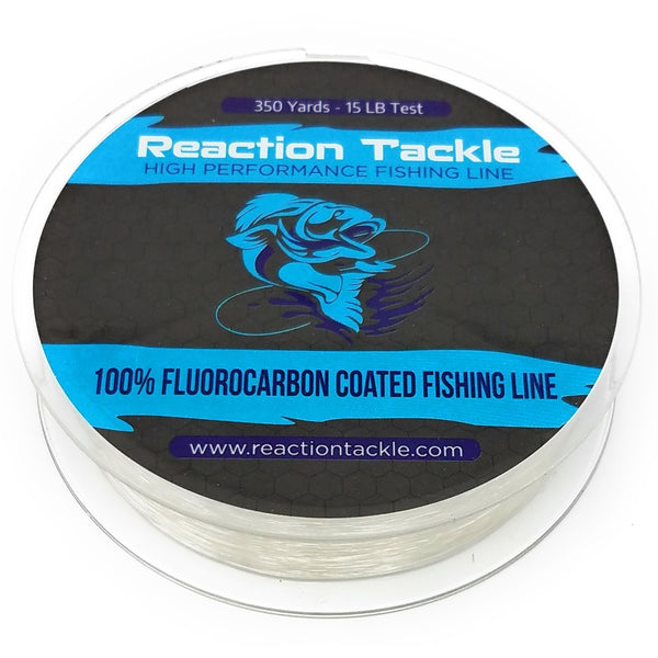 Reaction Tackle Fluorocarbon Coated Fishing Line