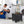 Foldable Utility Cart on 4 Rotate Wheels with Cup Holder