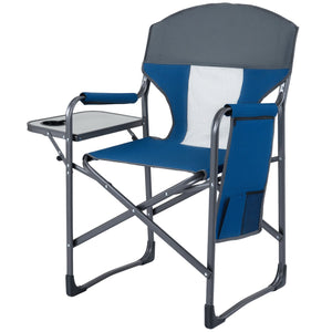 Folding Camping Chair with Cup Holder and Storage Pocket
