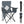 Folding Camping Chair with Mesh Back and Carrying Bag