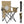 Folding Camping Chair with Mesh Back and Carrying Bag