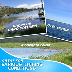 Reaction Tackle Lead Football Jigs 3-Pack - New