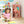 2 Tier Freestanding Kids Rotating Bookshelf Storage Rack with Bunny Baffles