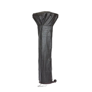 Full-Length Outdoor Vinyl Cover for Fire Sense LPG Patio Heaters with 31-33" Round Reflectors