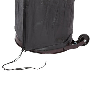 Full-Length Outdoor Vinyl Cover for Fire Sense LPG Patio Heaters with 31-33" Round Reflectors