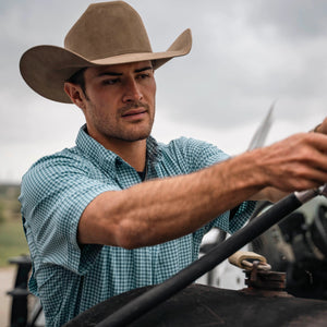 Sea Glass TekCheck Shirt - TRAPSKI