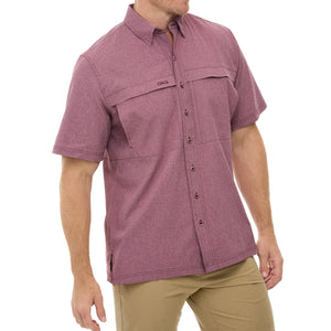 Maroon MicroTek Shirt