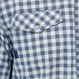 Deep Water Pearl Snap Shirt - TRAPSKI
